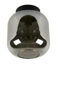 Lucide JOANET Plafond Lamp Gray Metal E27 25 cm 45194/25/65 small 1