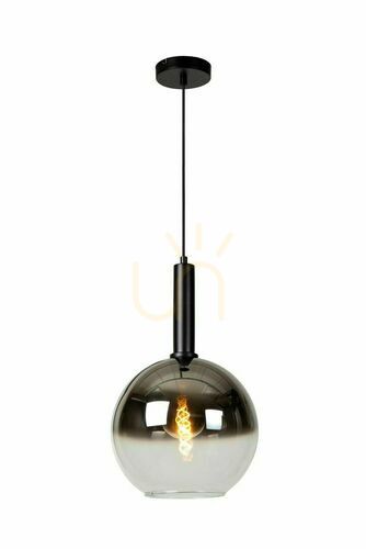 Check Lucide Marius Black Metal Pendant Light 30 cm 45402/30/30