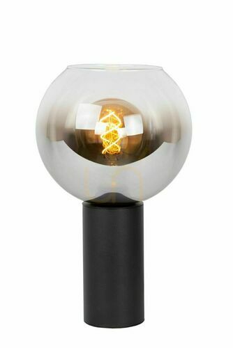 Check Lucide Marius Black Metal Table Lamp 45502/01/30