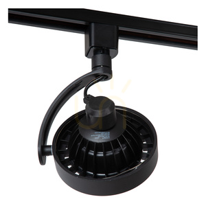 Lucide TRACK DORIAN Black Single-Circuit Track Spotlight, 1×GU10 ES111 09954/01/30 small 6