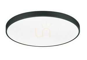 Trio WACO 627417532 LED ceiling light, matt black, 75 cm small 0
