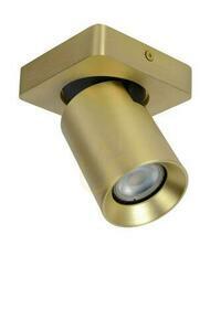 Lucide NIGEL matt gold ceiling spotlight GU10 5 W Dim to warm 09929/05/02 small 1