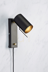 Wall Light Markslojd Carrie Black Metal Dimmer 106587 small 1