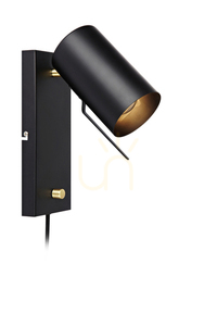 Wall Light Markslojd Carrie Black Metal Dimmer 106587 small 0