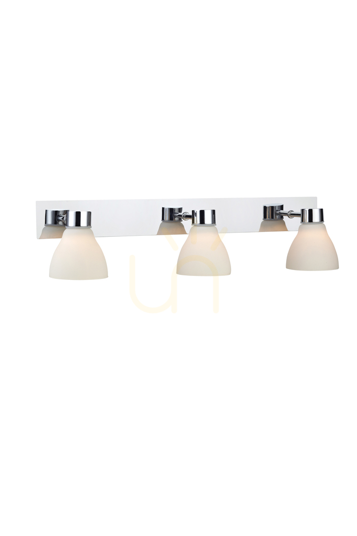 Wall Light Markslojd Cassis 3-Light White Metal Glass IP44 106370
