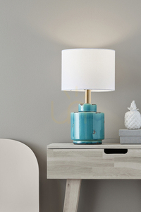 Table Lamp Markslojd Cous White Ceramic 41.5 cm 106606 small 1