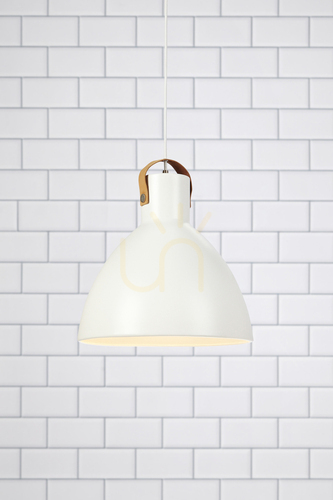 Check Pendant Light Markslojd EAGLE White Metal 35 cm 106551