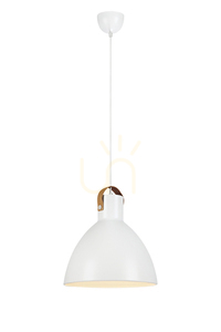 Pendant Light Markslojd EAGLE White Metal 35 cm 106551 small 0