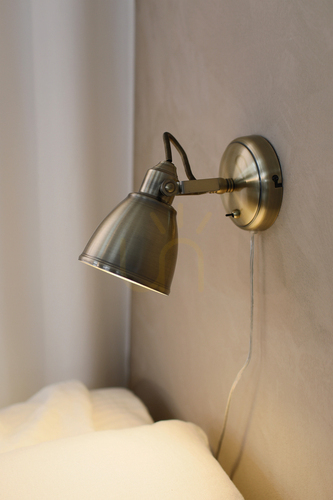 Check Wall Light Markslojd Fjallbacka Antique Metal 1-Light 104048
