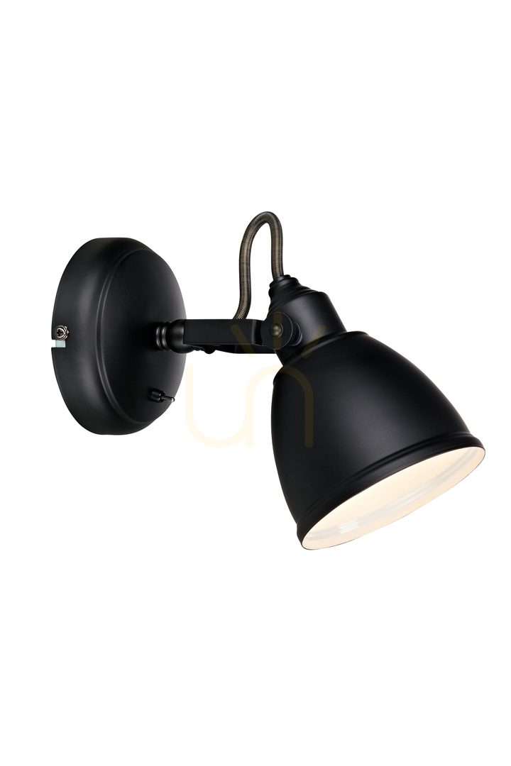Wall Light Markslojd Fjallbacka 105814 Black Metal 1-Light