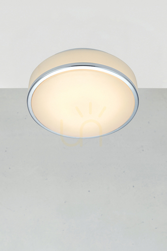 Check Plafond LED Markslojd Global 22 cm White 105959