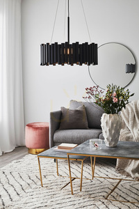Pendant Light Markslojd LEVEL 3-Light Black Metal 107925 small 1
