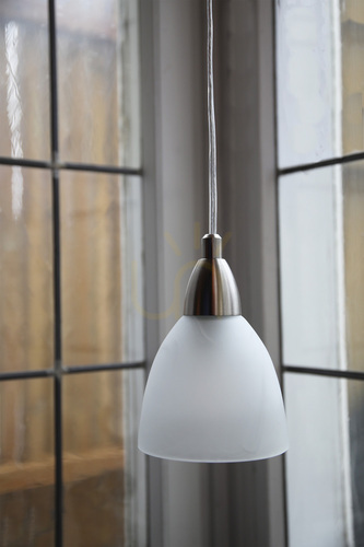 Check Pendant Light Markslojd Line Grey Metal Glass 147928
