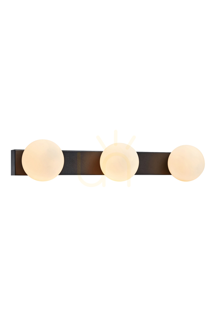 Bathroom Wall Light Markslojd MINI 3-Light White IP44 107205