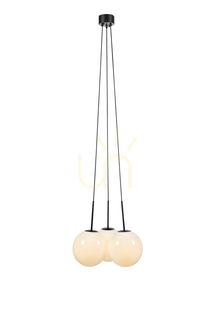 Pendant Light Markslojd Dione 3-Light Black White Metal 54 cm 108418