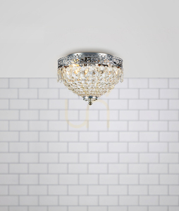 Ceiling Light Markslojd Joline 2-Light Chrome Crystal 108423 small 1