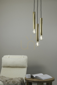 Pendant Light Markslojd Sencillo 3-Light Brass Metal 108436 small 1
