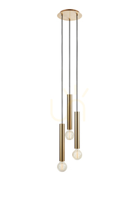 Pendant Light Markslojd Sencillo 3-Light Brass Metal 108436 small 0