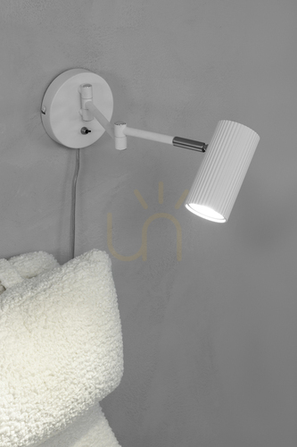 Check Wall Light Markslojd COSTILLA Flex Arm White Metal 108461