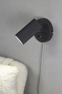 Wall Light Markslojd COSTILLA 108467 Grey Metal 1-Light small 1
