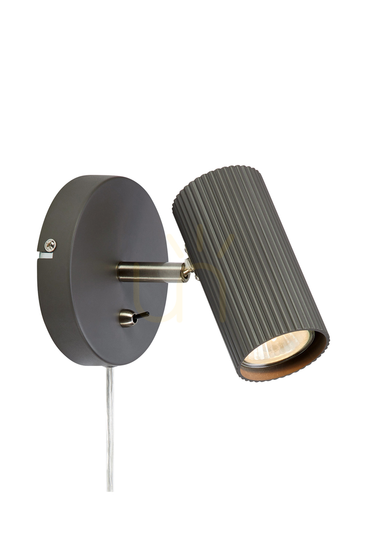 Wall Light Markslojd COSTILLA 108467 Grey Metal 1-Light