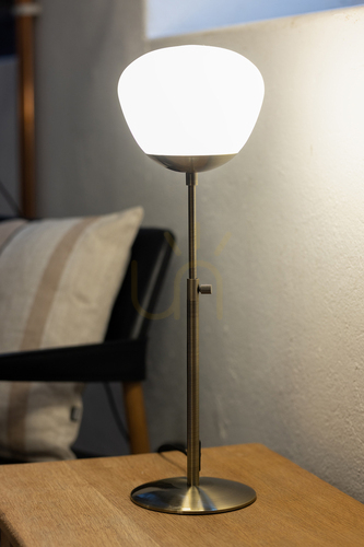 Check Table Lamp Markslojd RISE White Metal Glass 60 cm 108546