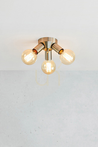 Check Plafond Markslojd Mazzo 3-lichts satin nickel metaal 108551