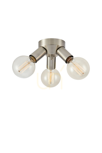 Check Plafond Markslojd Mazzo 3-lichts satin nickel metaal 108551