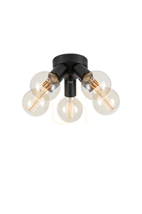 Ceiling Lamp Markslojd Mazzo 5-Light Black Metal 108552 small 0