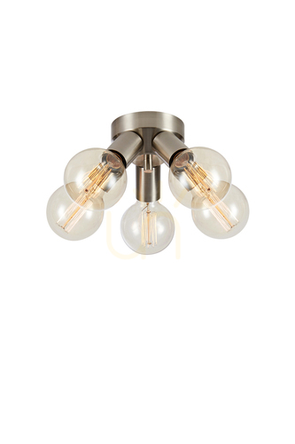 Check Plafond Markslojd Mazzo 5-lichts satin nickel metaal 108554