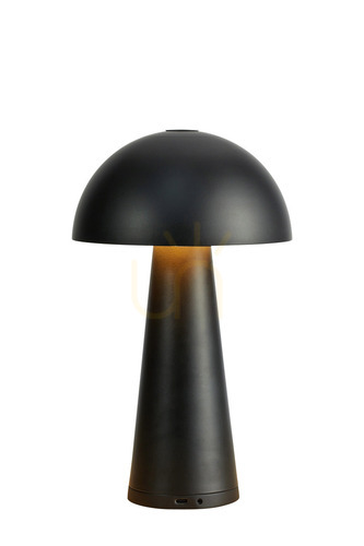 Check Desk Lamp Markslojd FUNGI Rechargeable Black 26.5 cm 108655