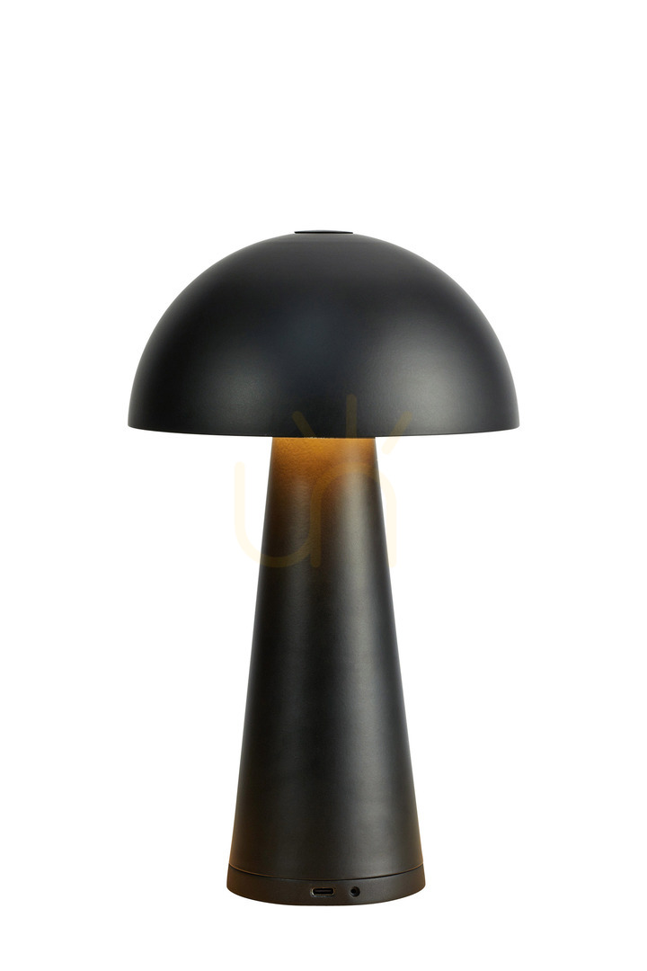 Desk Lamp Markslojd FUNGI Rechargeable Black 26.5 cm 108655