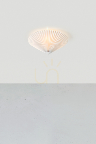 Check Plafond Markslojd Plisado 3x40W white 42 cm 108701