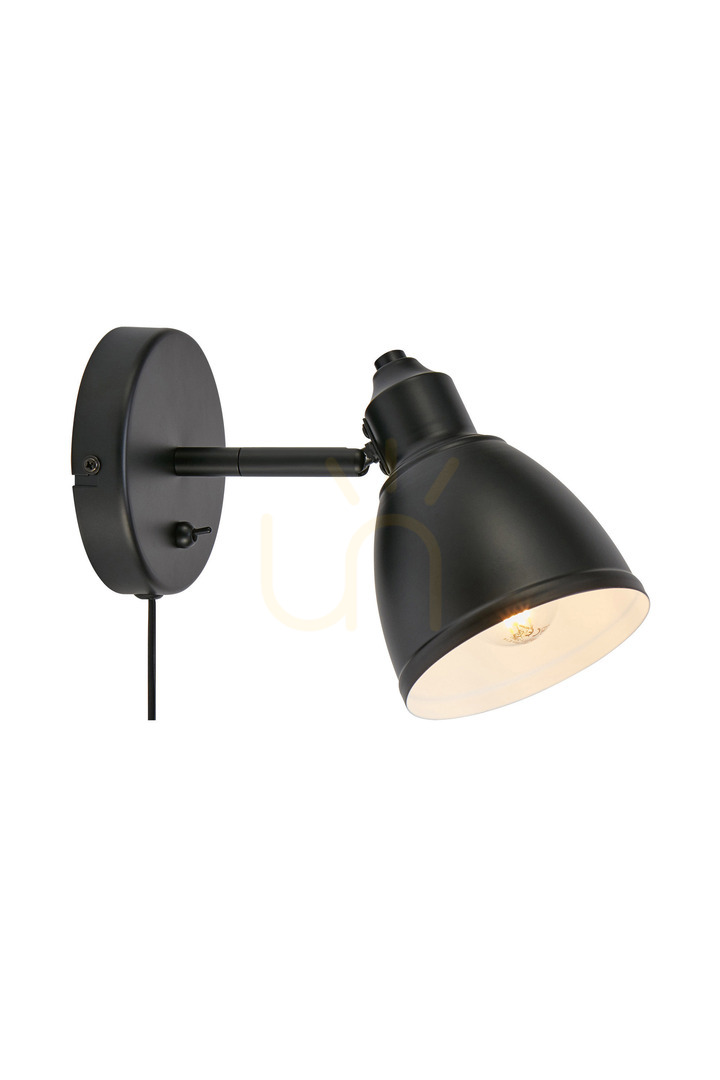 Wandlampe Markslojd STORY 108712 schwarz Metall 1-flammig