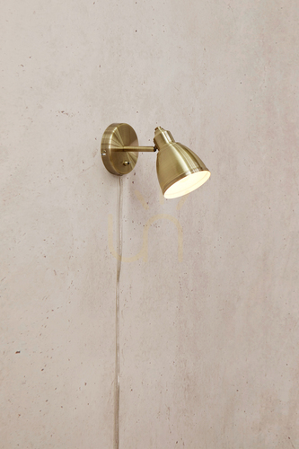 Check Wall Light Markslojd STORY Antique Metal 1-Light 108714