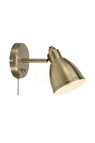 Check Wall Light Markslojd STORY Antique Metal 1-Light 108714