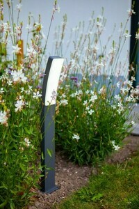 Lutec KIRA LED bollard 7288906118, anthracite, 74 cm, 19 W small 4