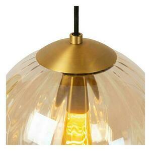 Lucide Monsaraz Green Glass Metal 4-Light Pendant Lamp 45493/04/33 small 4