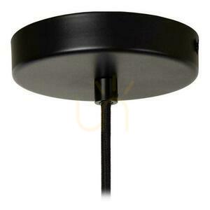 Lucide Monsaraz Black Glass Metal Retro Pendant Light 45493/30/62 small 5
