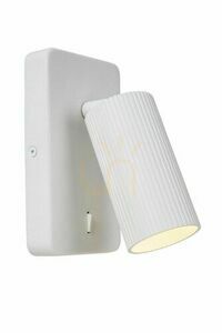 Lucide CLUBS White Aluminum LED GU10 Wall Lamp 09239/11/31 small 0