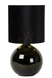 Lucide ESTERAD Black Ceramic Retro Table Lamp 10519/81/30 small 1