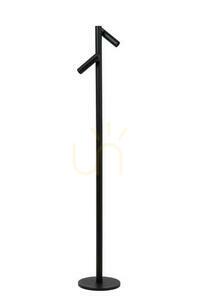 Lucide ANTRIM 27703/04/30 Rechargeable Floor Lamp, Black, 2 × 2.2 W LED 2700 K, 512 lm, IP54, 120 cm, Wireless Charging Pad small 1