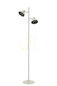 Lucide SENSAS White Steel Floor Lamp 30797/02/31 small 1