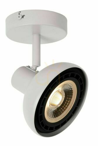 Check Lucide SENSAS White Steel Spotlight 30997/01/31