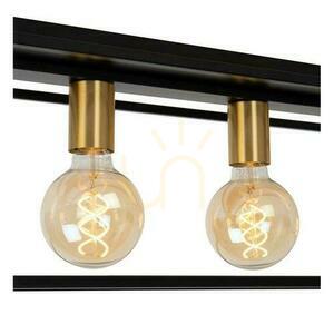 Lucide RUBEN ceiling light, 4xE27, black metal, 90 cm, 00124/04/30 small 4