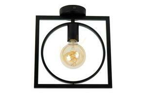 Lucide SUUS black metal ceiling light 1×E27 00127/01/30 small 1