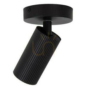 Lucide CLUBS zwart aluminium plafondspot GU10 1-lichts 09939/01/30 small 2
