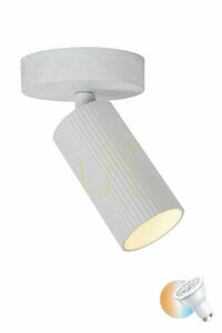 Lucide CLUBS white aluminum wall lamp GU10 09939/01/31 small 0
