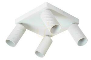 Lucide CLUBS plafondlamp 4x GU10 wit aluminium 24 cm 09939/14/31 small 1