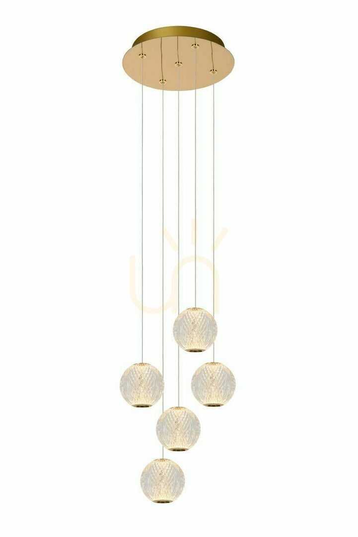 Pendelleuchte Lucide CINTRA Gold LED 13499/22/60